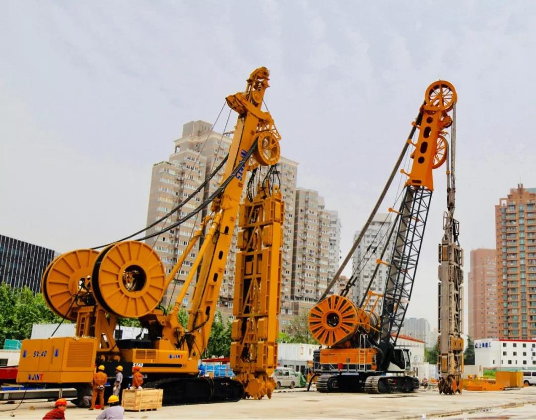 上海金泰SX40双轮铣多方出击国内深隧、轨交施工市场